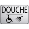 Logo Porte 150 x 100 mm Douche Handicapé (PMR)