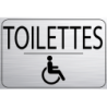 Logo Porte 150 x 100 mm Toilettes Handicapé (PMR)