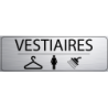 Logo Porte 300 x 100 mm Vestiaire Douche Femme