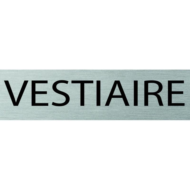 Logo Porte 150 x 50 mm Vestiaire