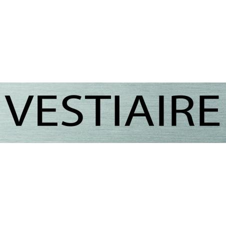 Logo Porte 150 x 50 mm Vestiaire