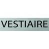 Logo Porte 150 x 50 mm Vestiaire