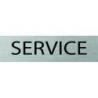 Logo Porte 150 x 50 mm Service