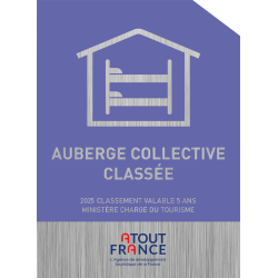 Plaque de Classement Auberge Collective Étoile | Plaques de Classement